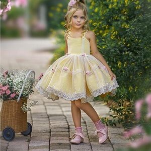 Beautiful yellow and pink flowers